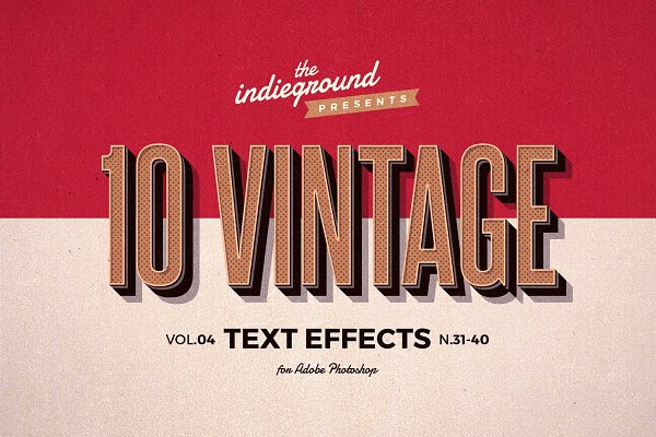 Download Retro Text Effects Vol.4