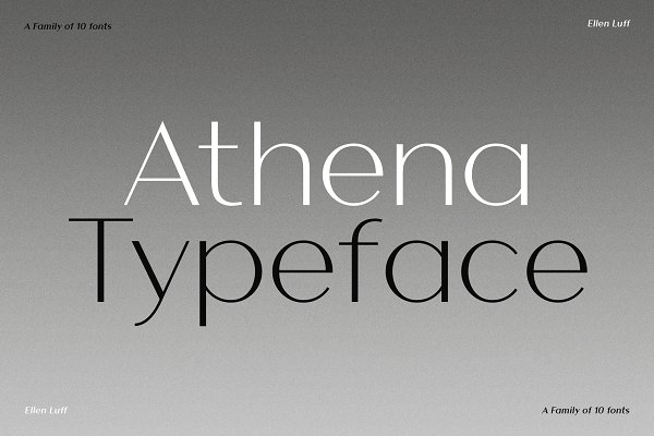 Download Athena - An Elegant Sans Serif