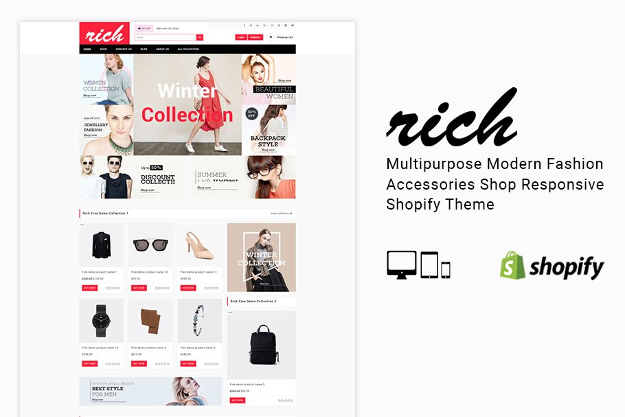 Download Rich Fashion Shop Shopify Theme
