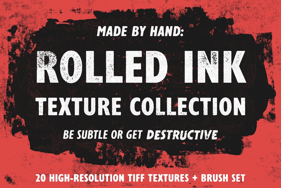 Download Rolled Ink Texture Collection
