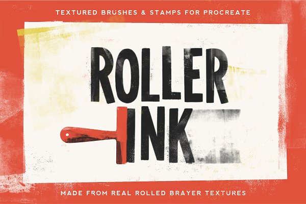 Download Roller Ink Procreate Pack