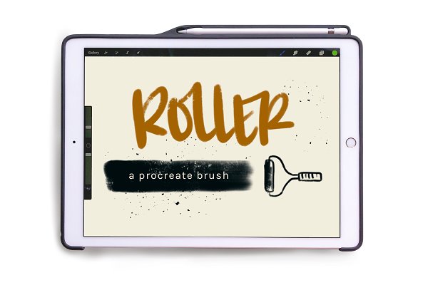 Download Roller Brush for Procreate