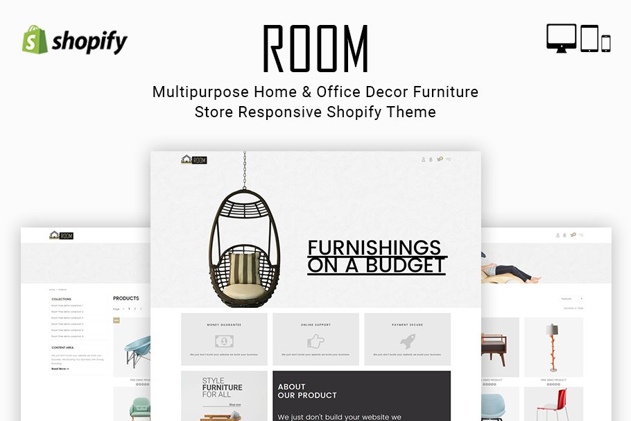 Download Room Furniture Store Shopify Theme