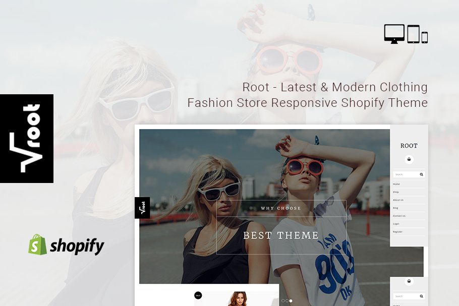Download Root Clothing Fashion Shopify Theme
