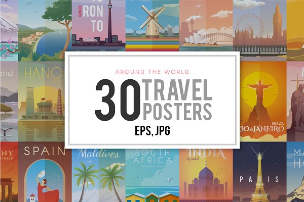Download Travel Posters Collection.