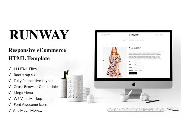 Download Runway – eCommerce Bootstrap 4 Templ