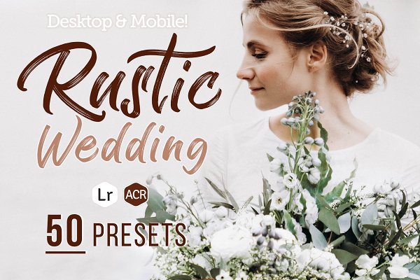 Download 50 Rustic Wedding Presets