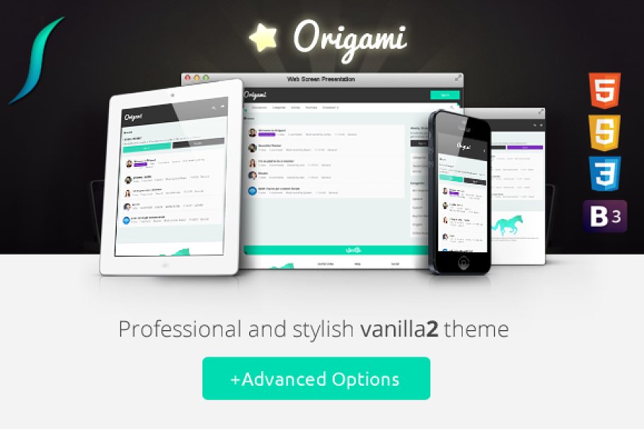 Download Origami - Responsive Vanilla2 Theme