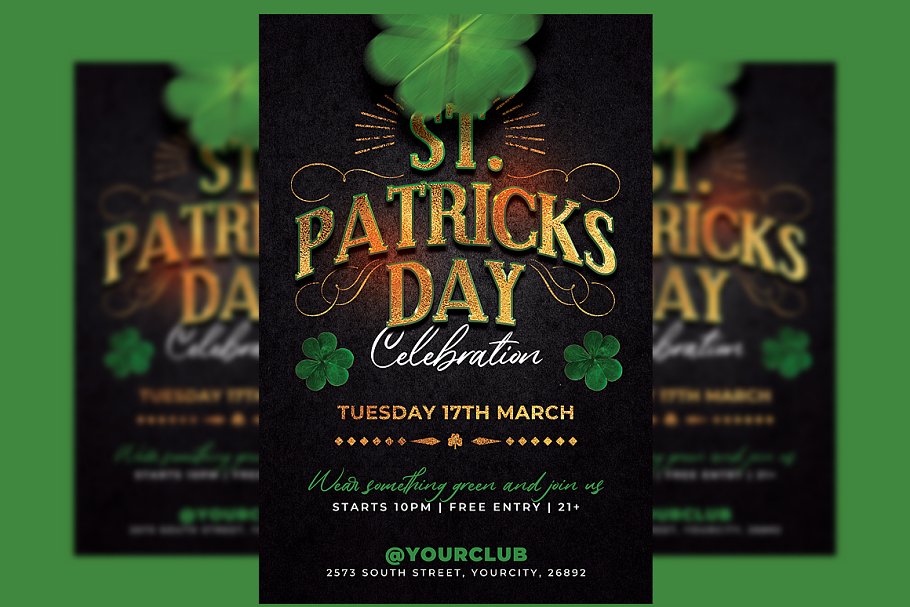 Download St Patricks Day Flyer Template