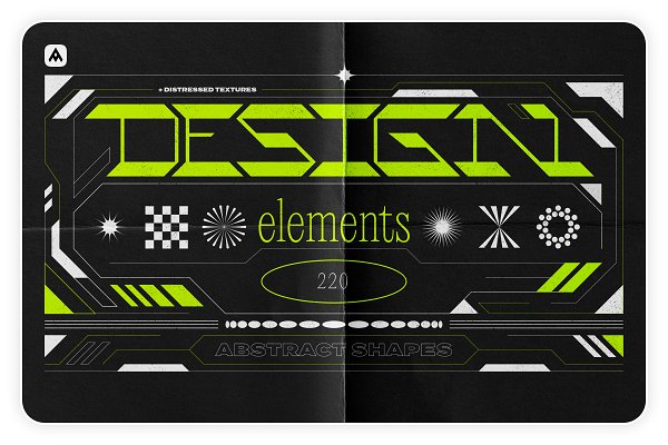 Download Abstract design elements collection