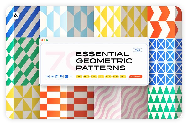 Download Essential geometric patterns pack