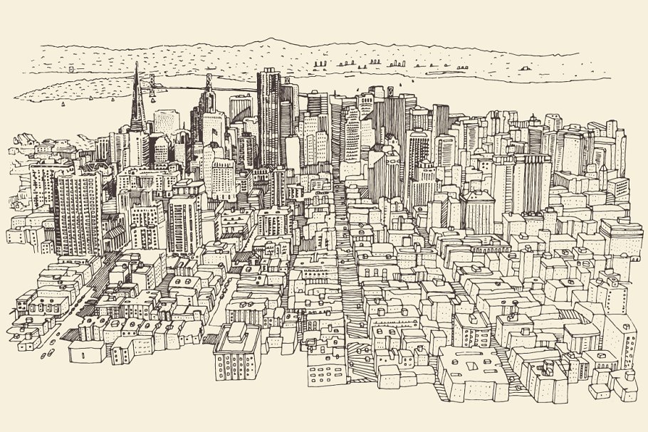 Download San Francisco skyline