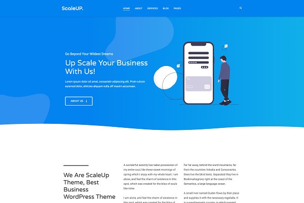 Download Scaleup Pro - Business Theme