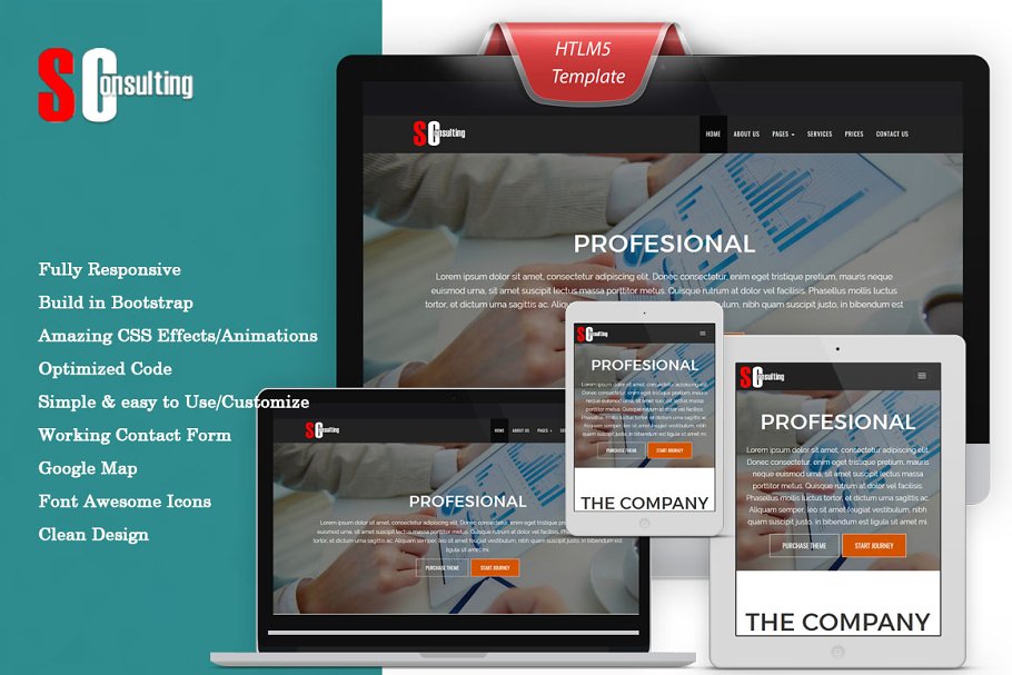 Download S Consulting HTML Template