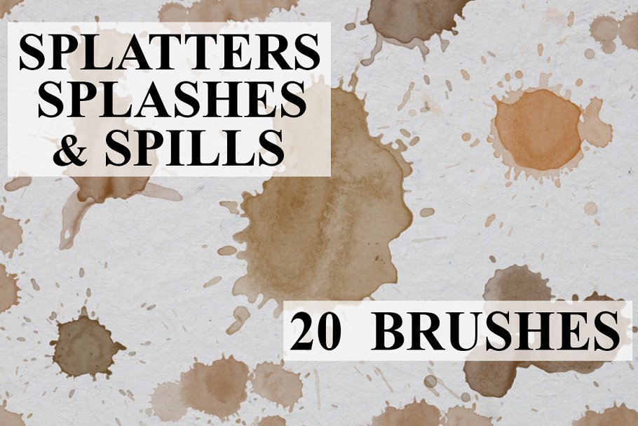 Download Splatters Splashes & Spills