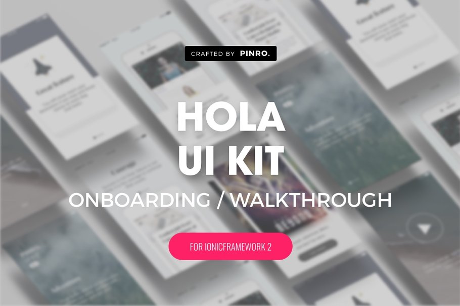 Download Hola UI Kit - Ionic 2 Theme