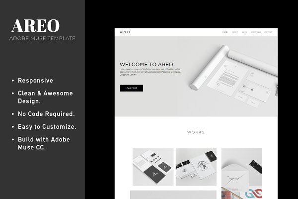 Download Adobe Muse Responsive Template