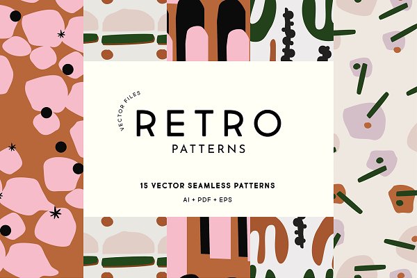 Download Retro Pattern Set