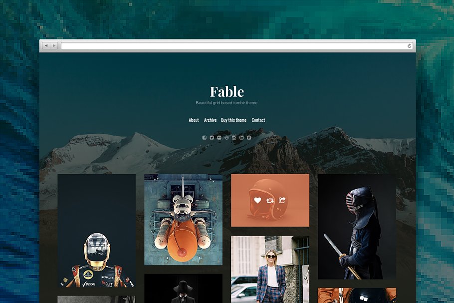 Download Fable tumblr theme