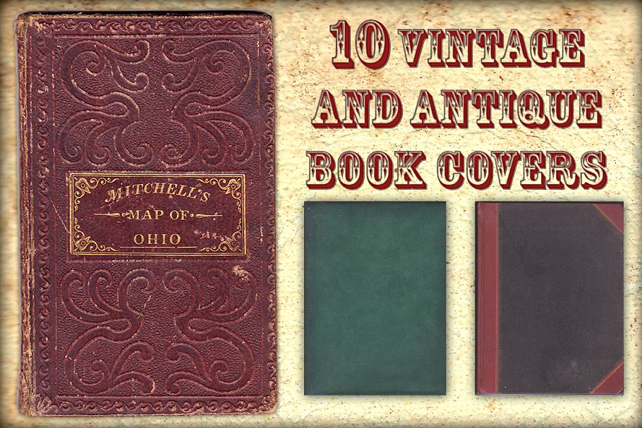 Download 10 Vintage and Antique Book Covers