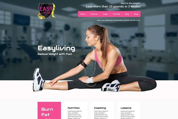 Download Easyliving - Weight Loss Theme