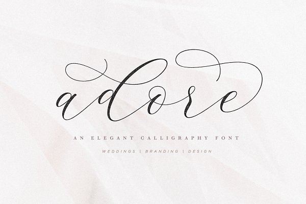 Download Adore Calligraphy Font