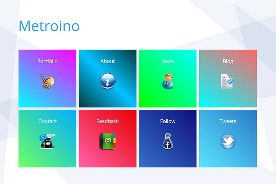 Download Metroino - Metro Style WP Theme
