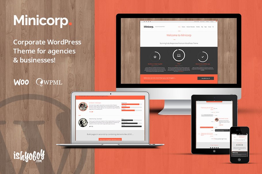 Download Minicorp - Agency WordPress Theme