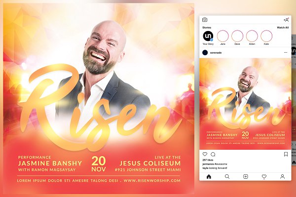 Download Risen Church Flyer