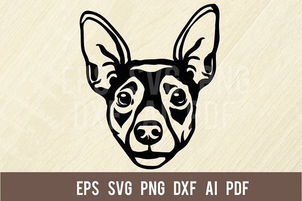 Download Rat Terrier - Peeking Dogs