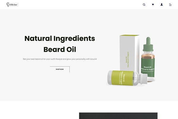 Download Olivine - Beard Oil Shopify Theme