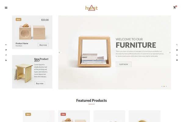 Download Hurst – eCommerce Furniture Template