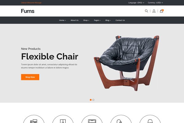 Download Furns - Furniture HTML5 Template
