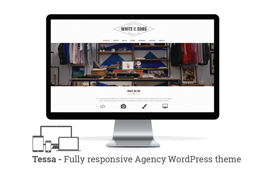 Download Tessa - Wordpress theme