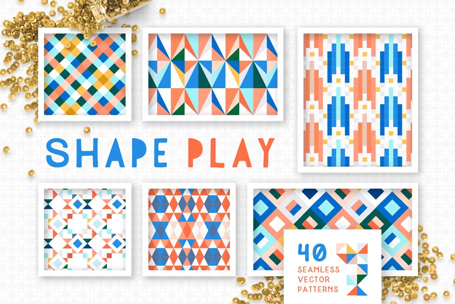 Download Shape Play Geometric Patterns