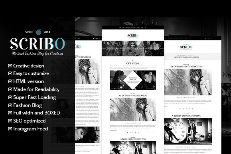 Download Scribbo Wordpress Blog Theme