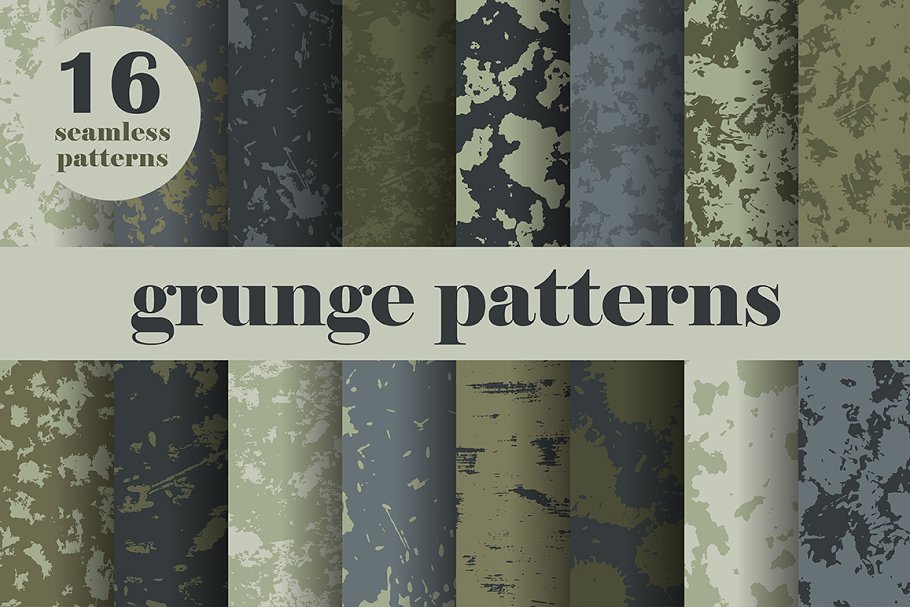 Download Seamless grunge patterns