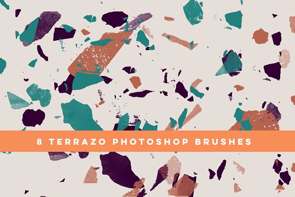 Download 8 Terrazzo Photoshop Brushes