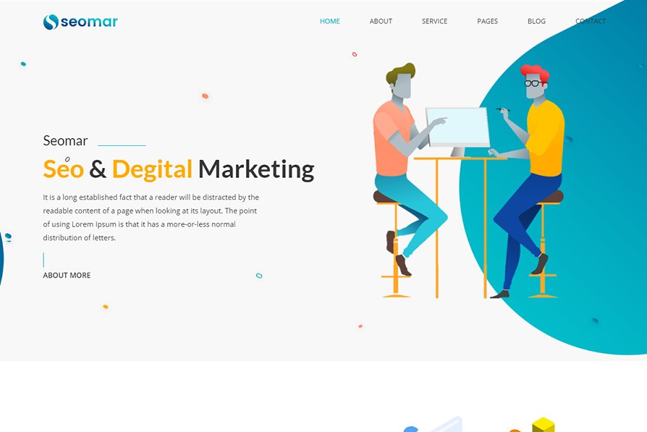Download Seomar - SEO Digital Marketing HTML