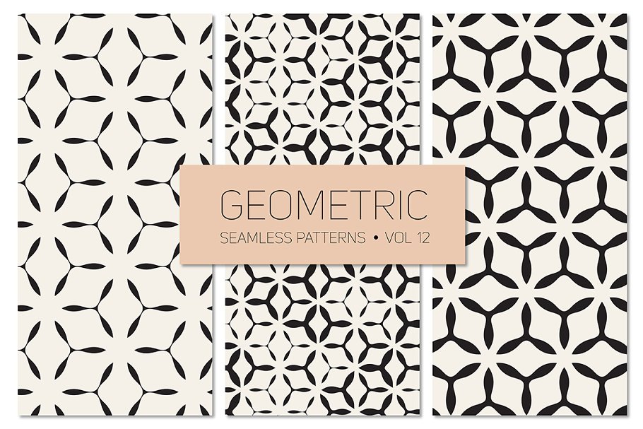 Download Geometric Seamless Patterns Set 12