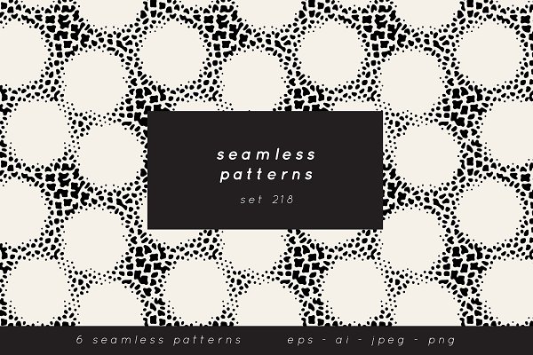 Download Сircular Seamless Patterns Set