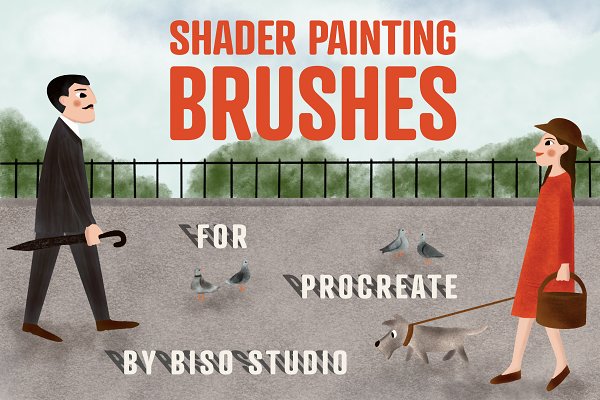 Download Shader Painting Brushes | Procreate