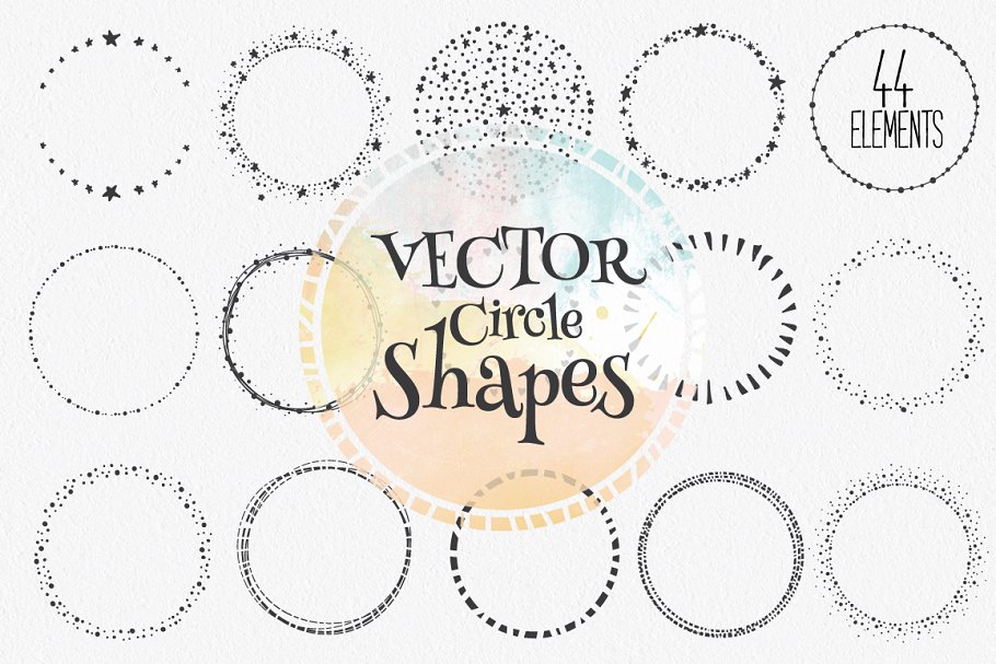 Download Hand Drawn Circle Shapes