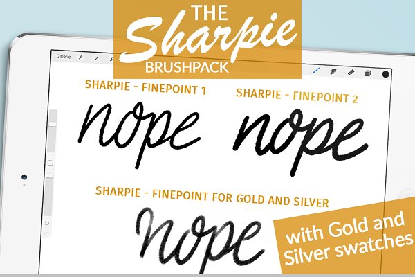 Download SHARPIE Fine Point Brush Pack