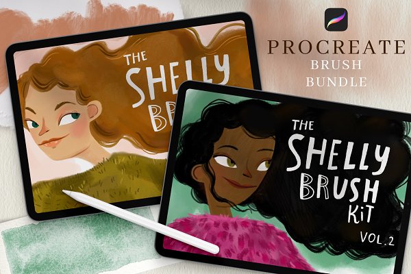 Download The ShellyBrush Kit Bundle Vol 1+2