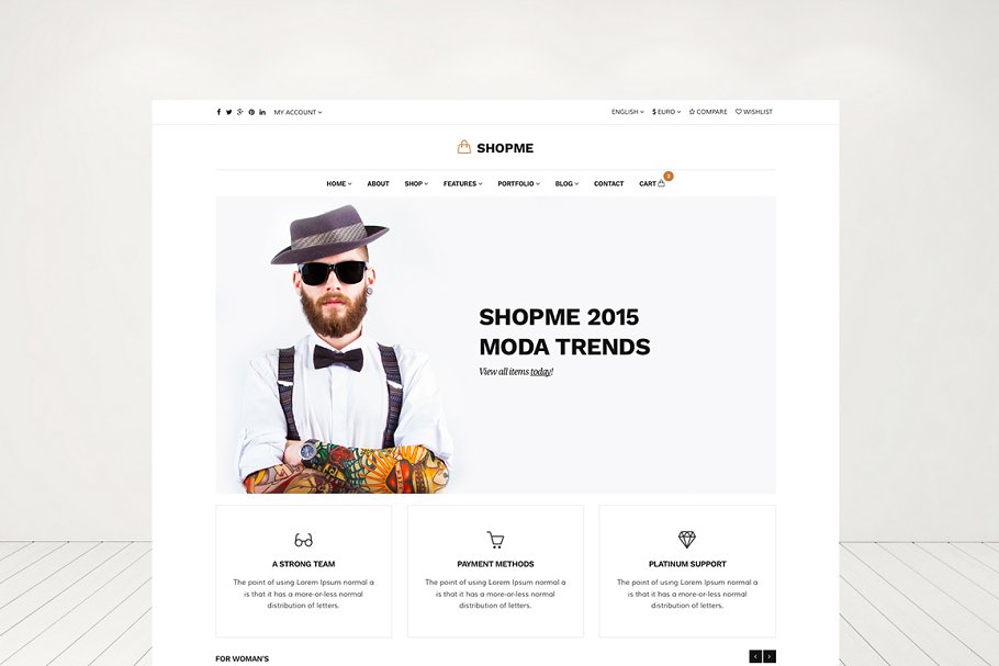 Download Shopme - Responsive Shop Template