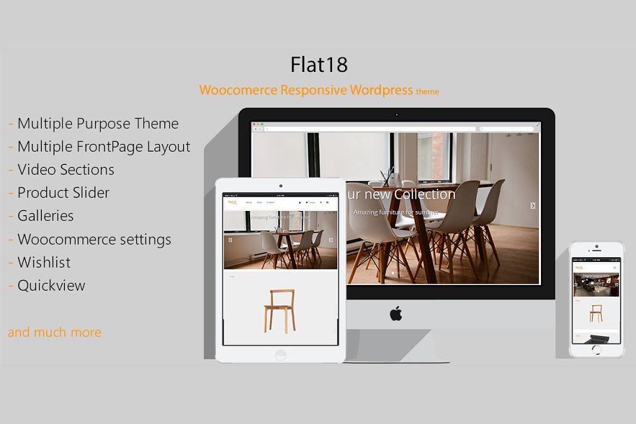 Download Flat18 - Woocomerce Wordpress Theme