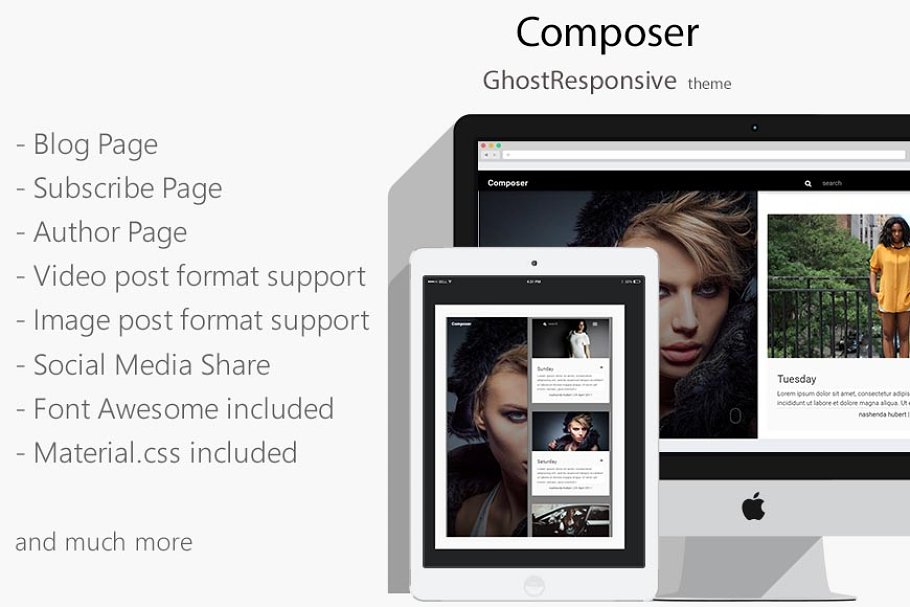 Download Composer - Ghost Theme