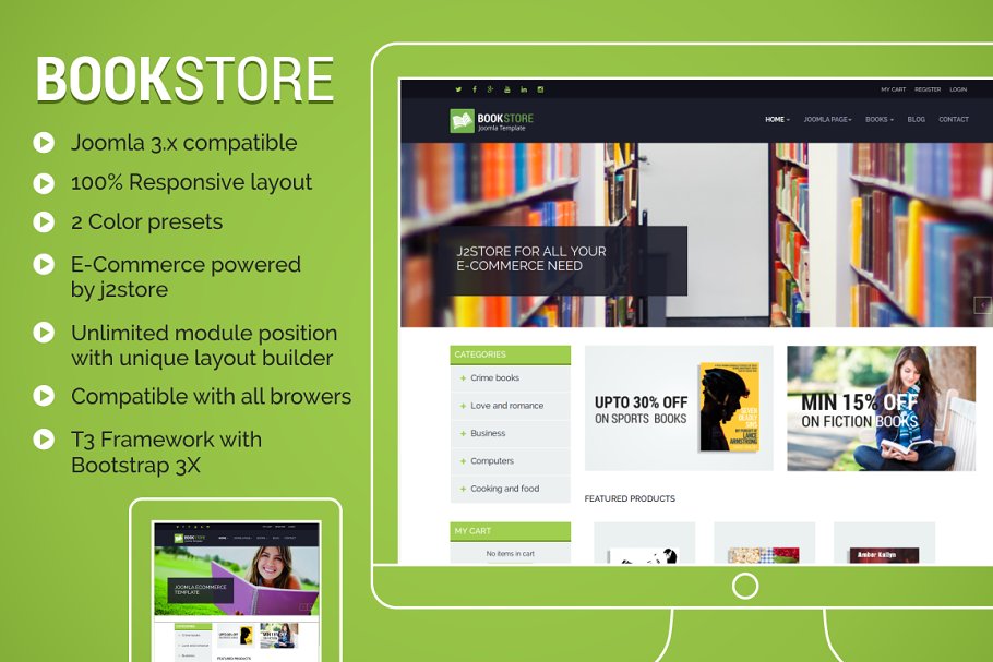 Download TP Bookstore - Ecommerce template