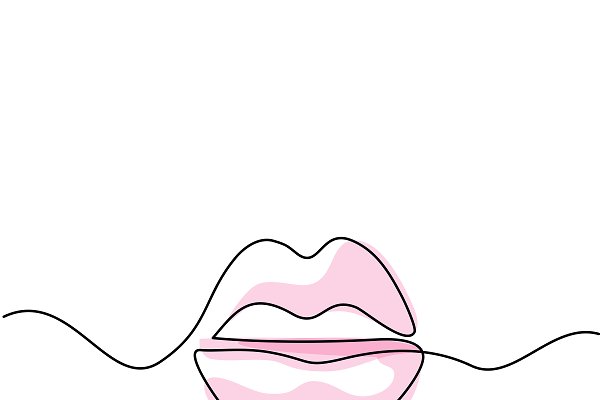Download Beautiful Woman lips logo